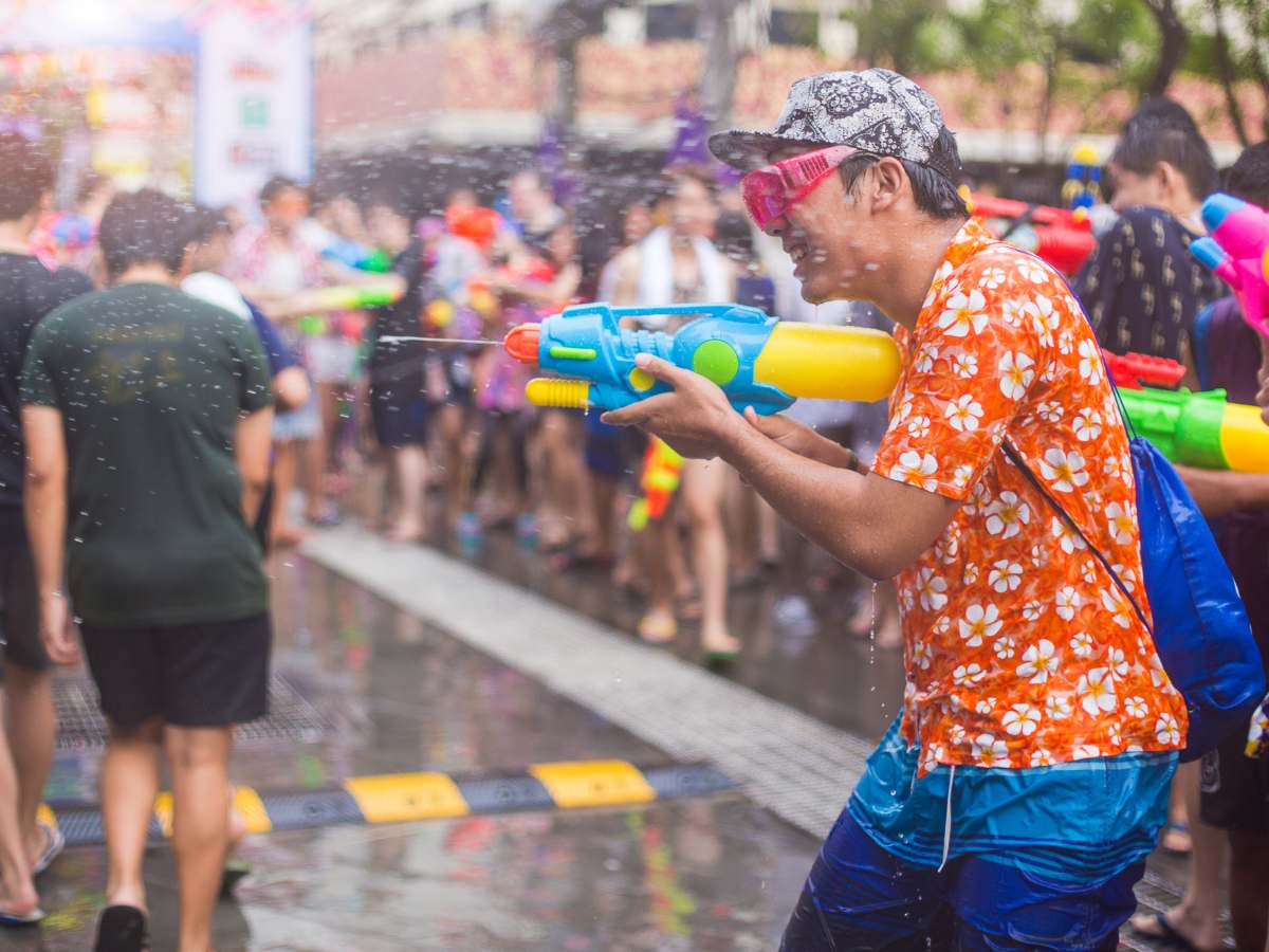 Songkran festival in Chiang Mai