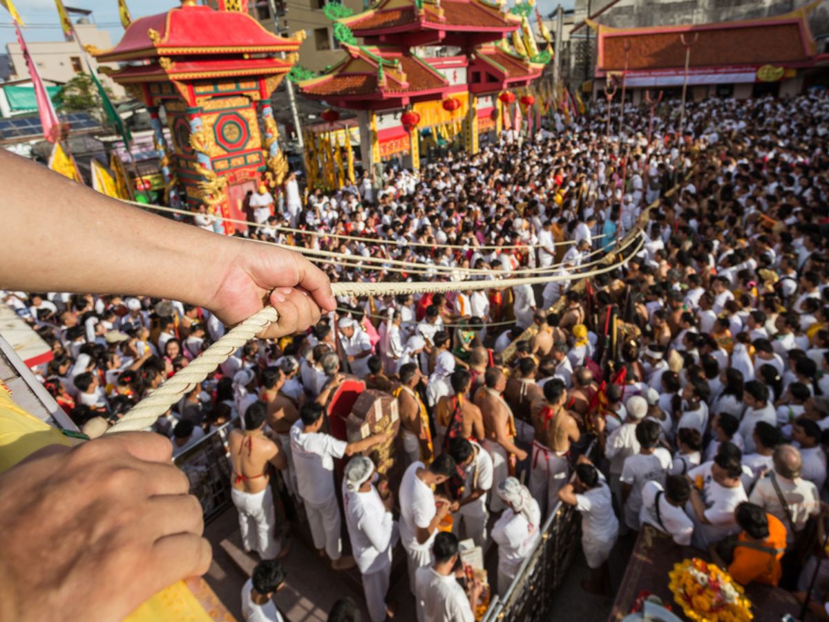 vegetarian festival in Phuket 