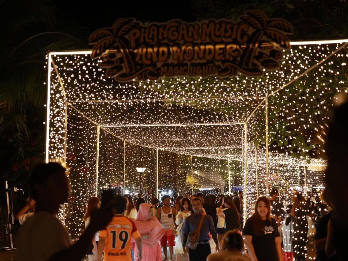 Phangan Music and Wonder Magic Lights 2025